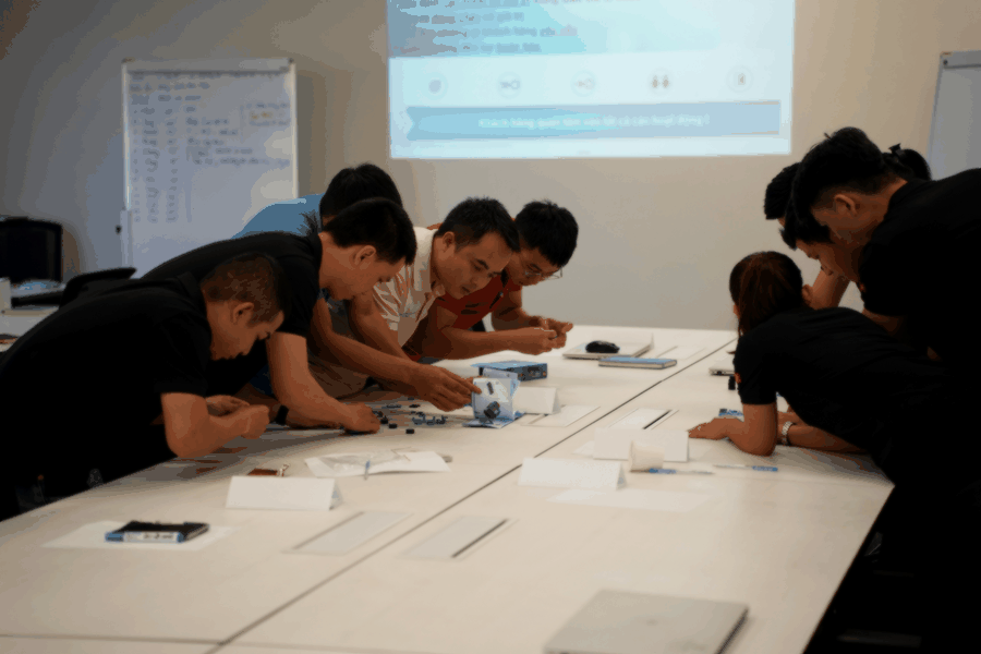 ESG investor meeting, sustainable business Kazakhstan, modern office Almaty, risk analysis dashboard